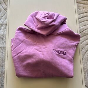 Stadium pink hoodie